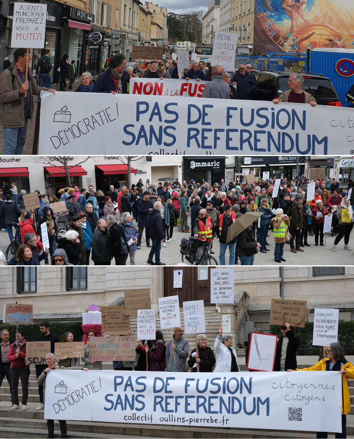 Quelques images de la manifestation